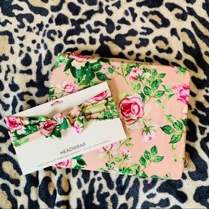 Posh Peanut Swaddle and Headwrap Set